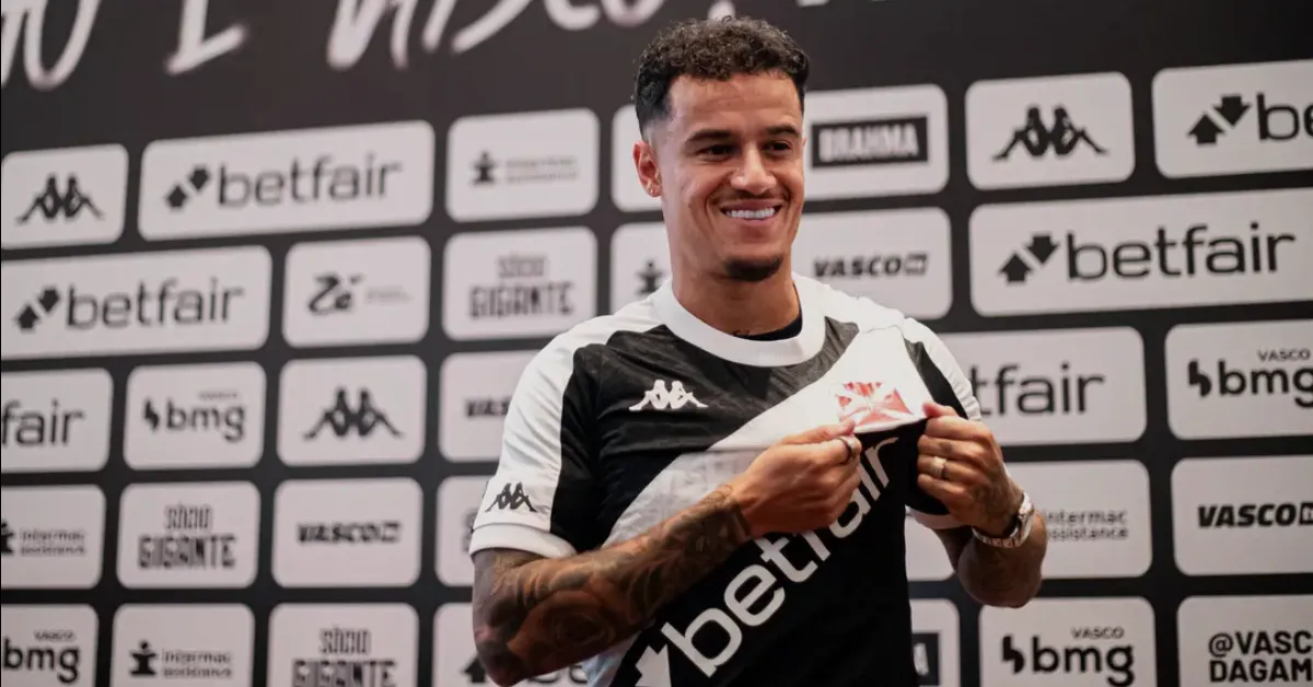 Philippe Coutinho: De volta ao Vasco e para brilhar