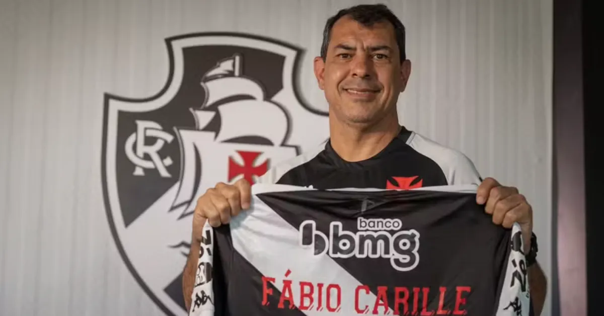 Fábio Carille assume comando do Vasco e projeta temporada vitoriosa